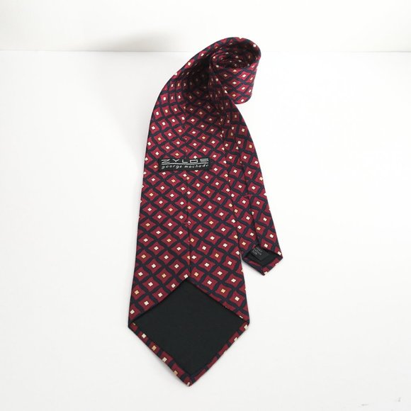 ZYLOS GEORGE MACHADO 100% Silk Neck Tie 57.5" x 4" - Picture 3 of 5